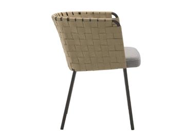 MARINA SO0286 - Aluminium chair with armrests by Andreu World - view 3